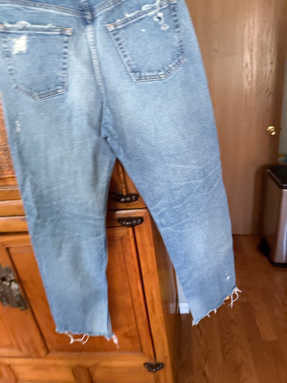 Moussy Vintage Medium Blue Denim Jeans - Picture 3 of 4